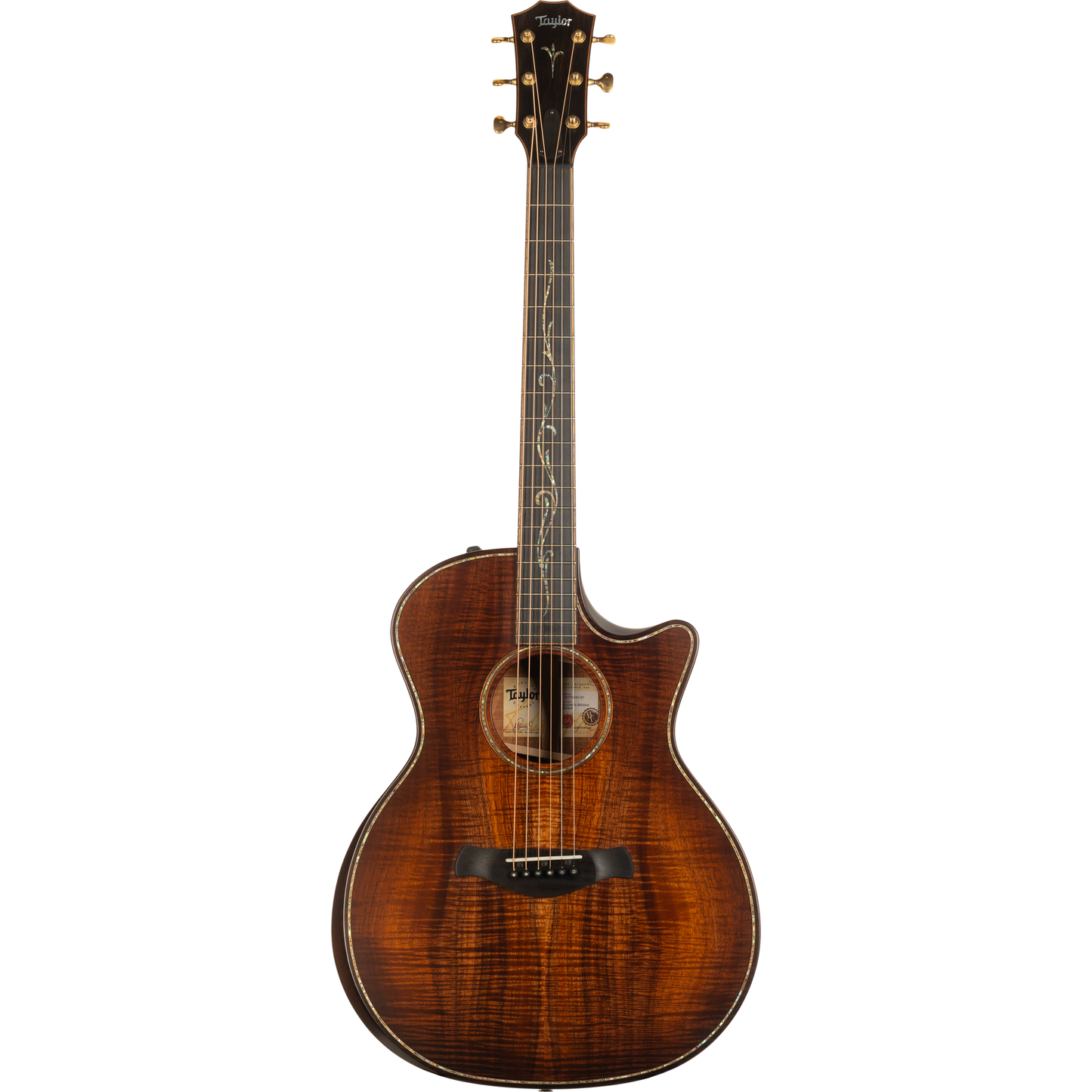 Taylor K24ce Builder’s Edition Grand Auditorium Acoustic Electric, Hawaiian Koa