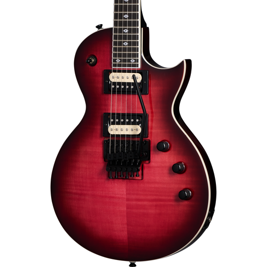 Kramer Assault Figured Electric Guitar - Magenta Perimeter