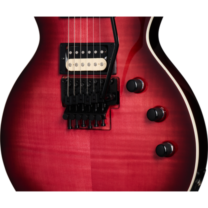 Kramer Assault Figured Electric Guitar - Magenta Perimeter