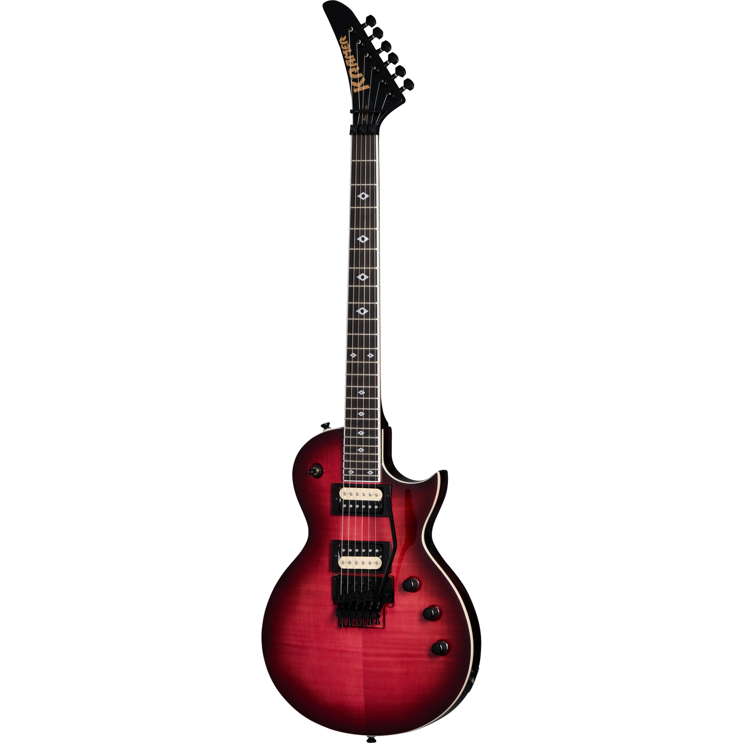 Kramer Assault Figured Electric Guitar - Magenta Perimeter