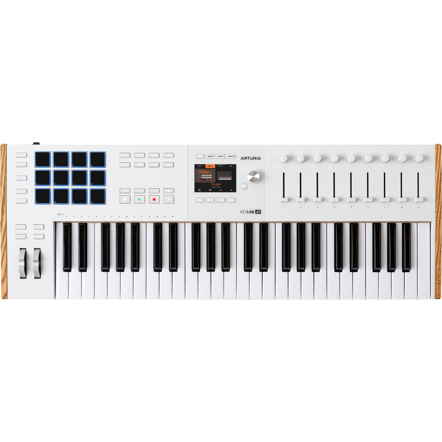 Arturia Keylab 49 MK3 Midi Controller - White