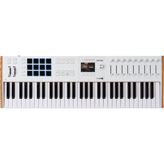 Arturia Keylab 61 MK3 Midi Controller - White