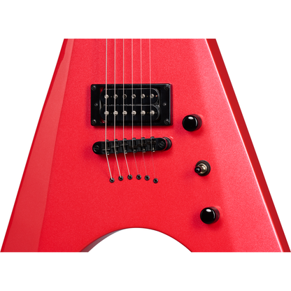 Kramer Nite-V Electric Guitar - Crimson Red Metallic