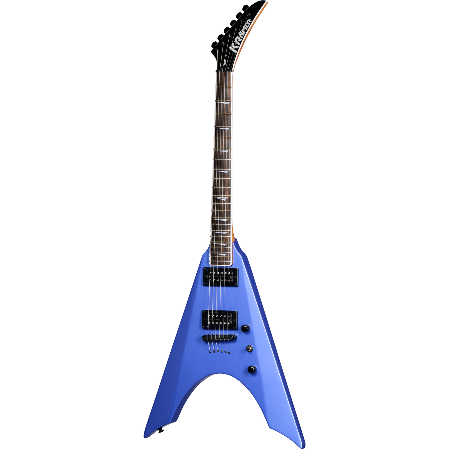 Kramer Nite-V Electric Guitar - Royal Blue Metallic