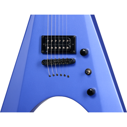 Kramer Nite-V Electric Guitar - Royal Blue Metallic