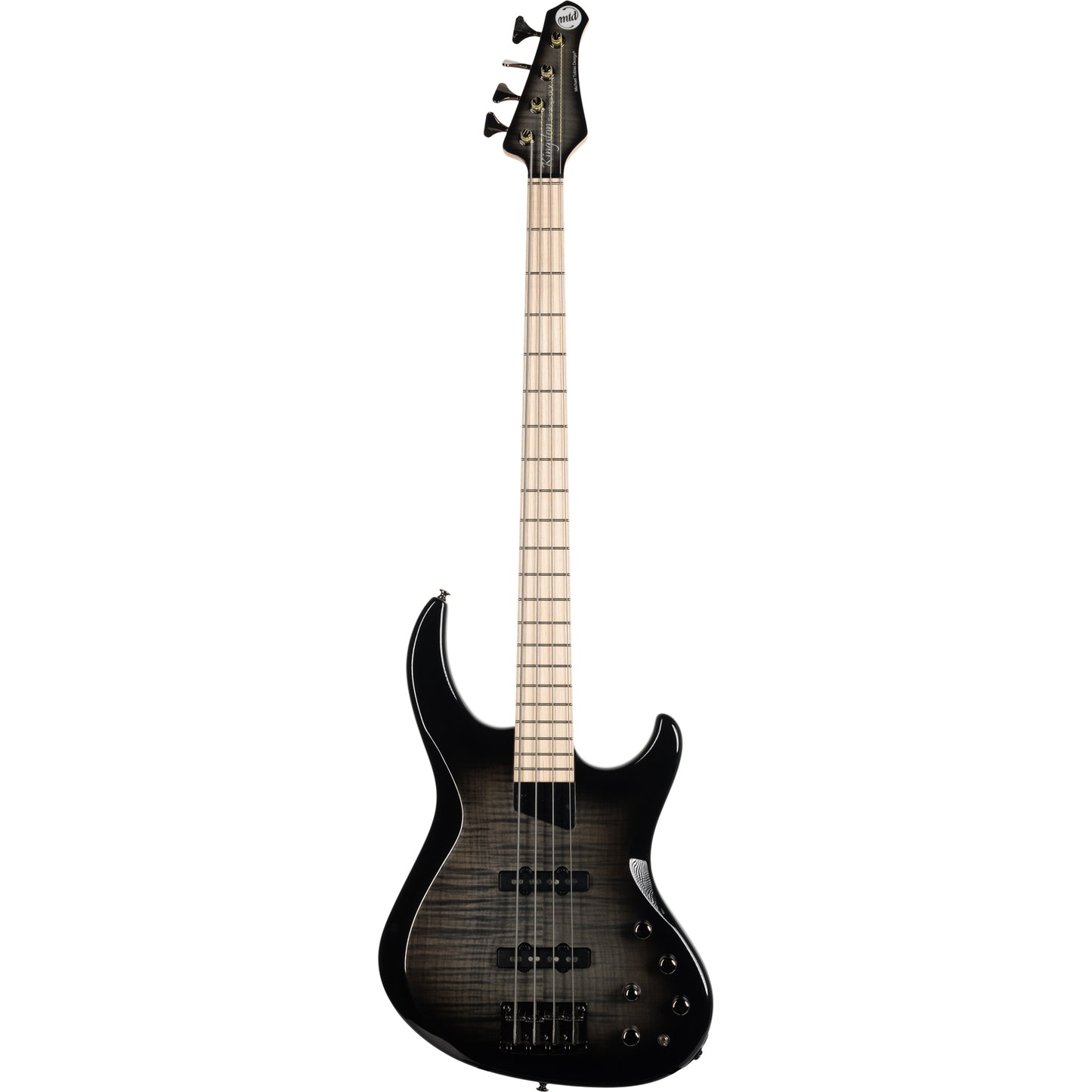 MTD Kingston Saratoga Deluxe 4-String Bass Guitar - Trans Black Burst