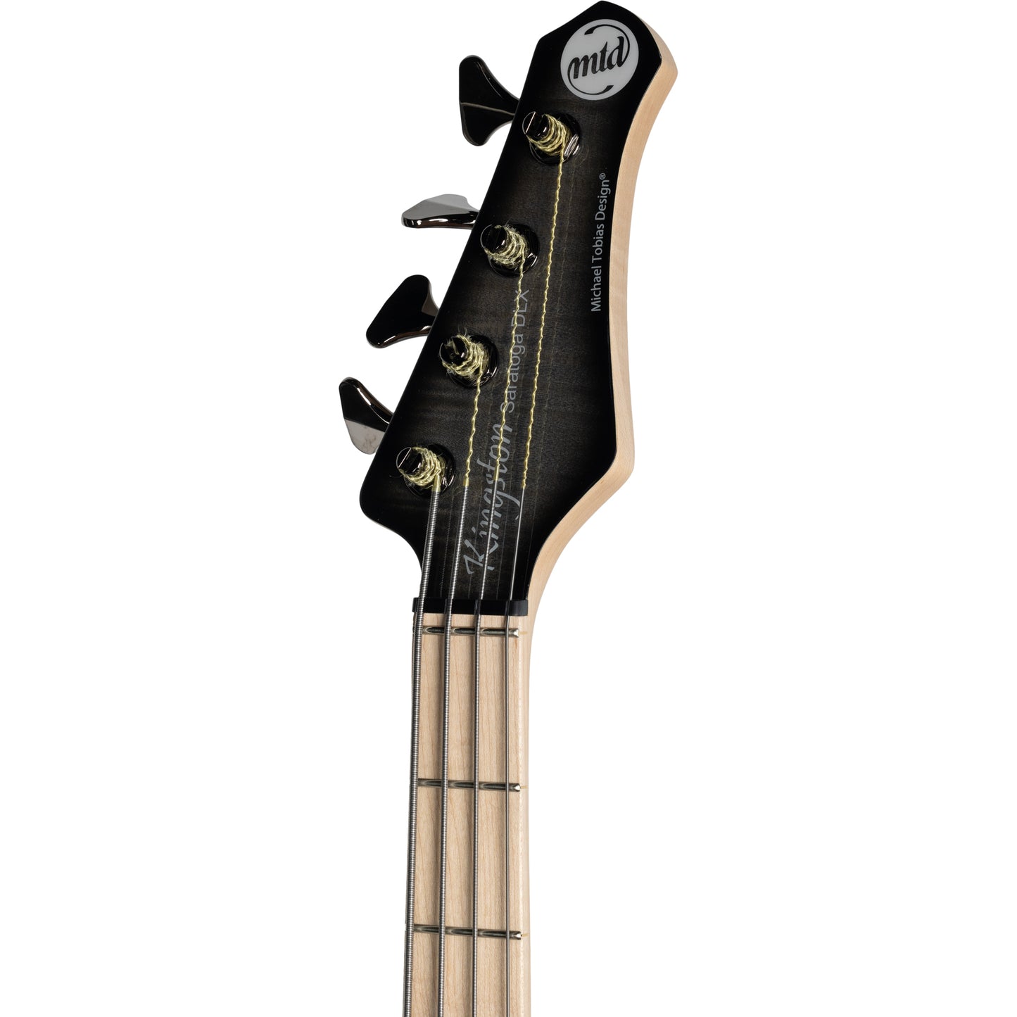 MTD Kingston Saratoga Deluxe 4-String Bass Guitar - Trans Black Burst