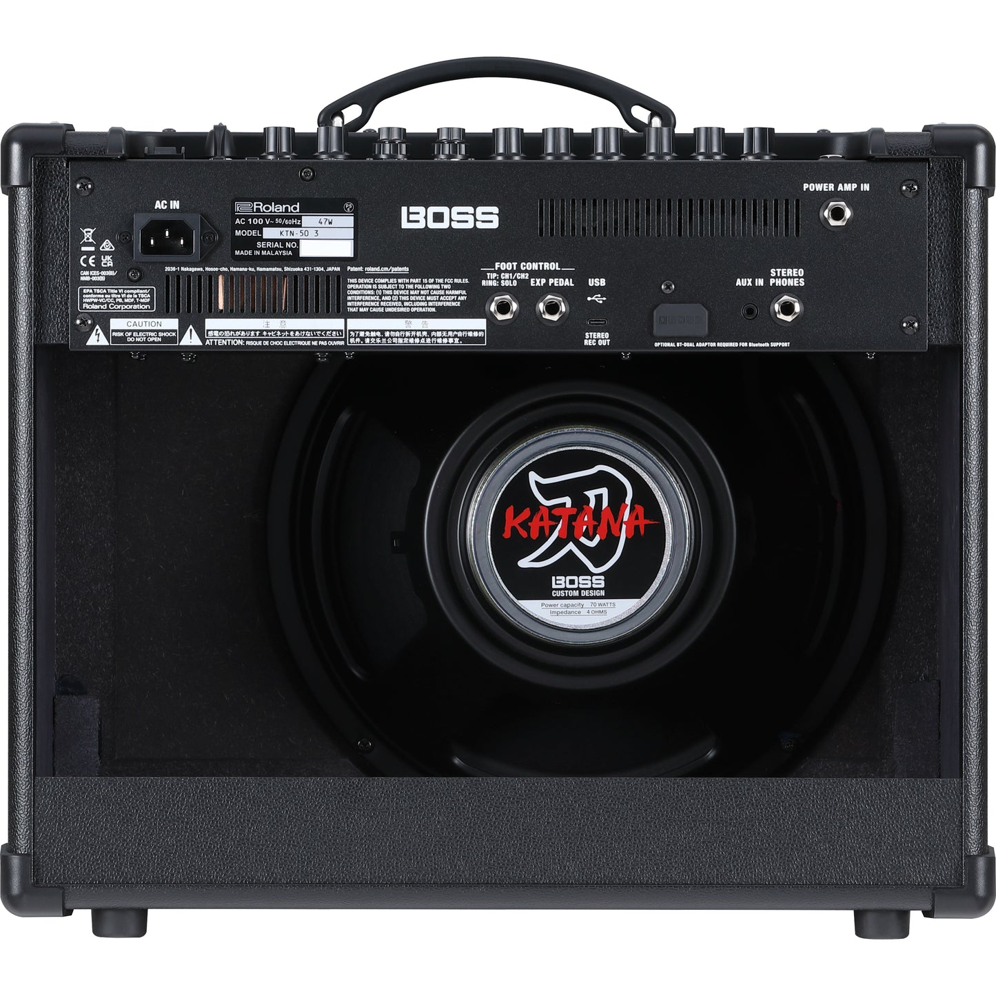 Boss KTN-50 3 Katana Gen 3 50W 1x12" Combo Guitar Amplifier