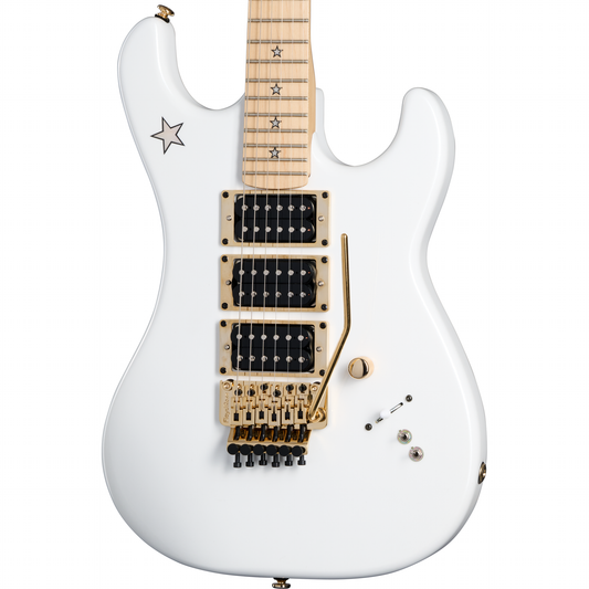 Kramer Jersey Star Electric Guitar - White Pearl