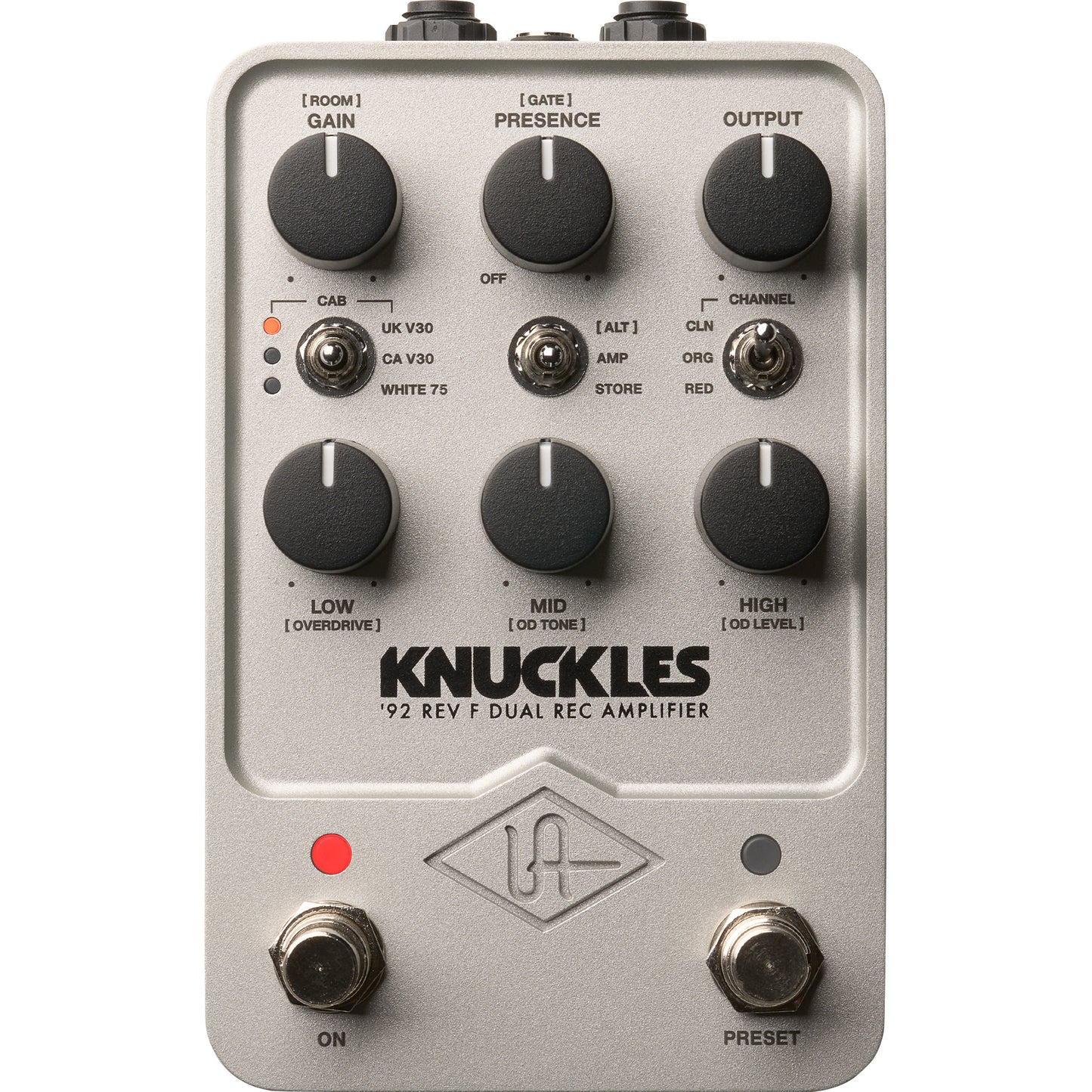 Universal Audio Knuckles ‘92 Rev F Dual Rec Amplifier Pedal