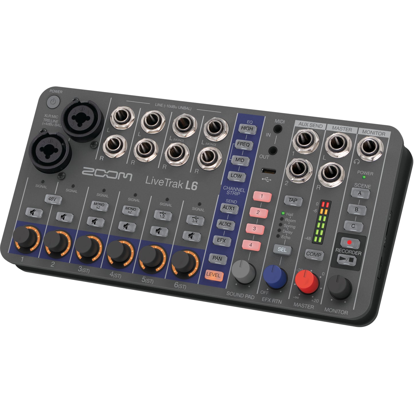 Zoom LiveTrak L6 Live Mixer and Recorder