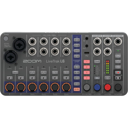 Zoom LiveTrak L6 Live Mixer and Recorder