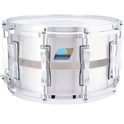 Ludwig Limited Edition 8x14 Cast Aluminum Slotted Snare Drum