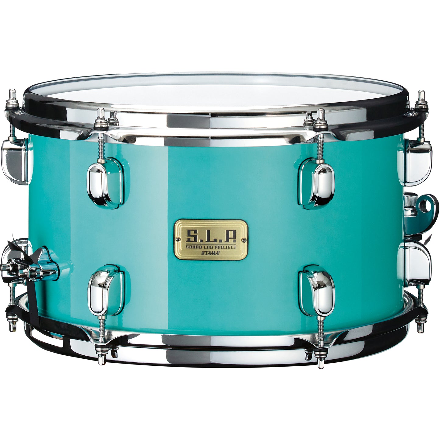 Tama S.L.P. Mod Bubinga 7x12 Philo Tsoungui Snare Drum - Electro Turquoise