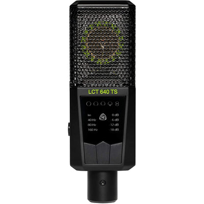 Lewitt LCT-640-TS Multi-Pattern Large-Diaphragm Condenser Mic w/Shockmount