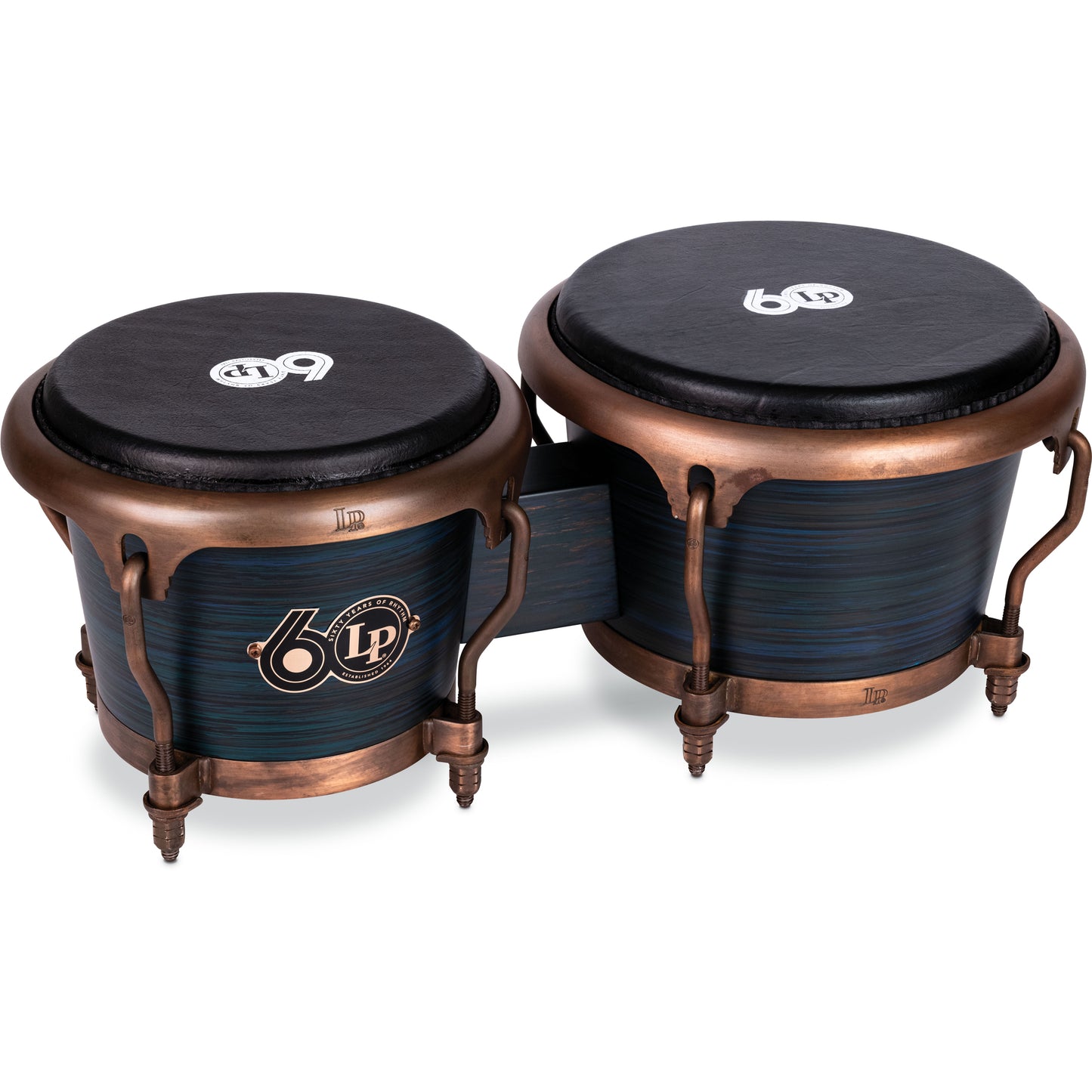 Latin Percussion LP200XF-60 60th Anniversary Bongos - Rustic Bronze