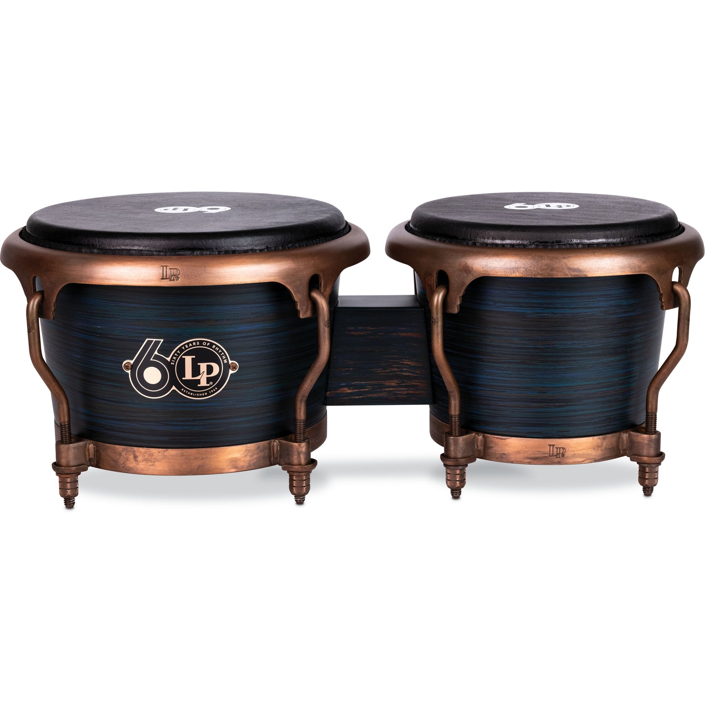 Latin Percussion LP200XF-60 60th Anniversary Bongos - Rustic Bronze