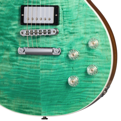 Gibson Les Paul Modern Figured Electric Guitar - Seafoam Green