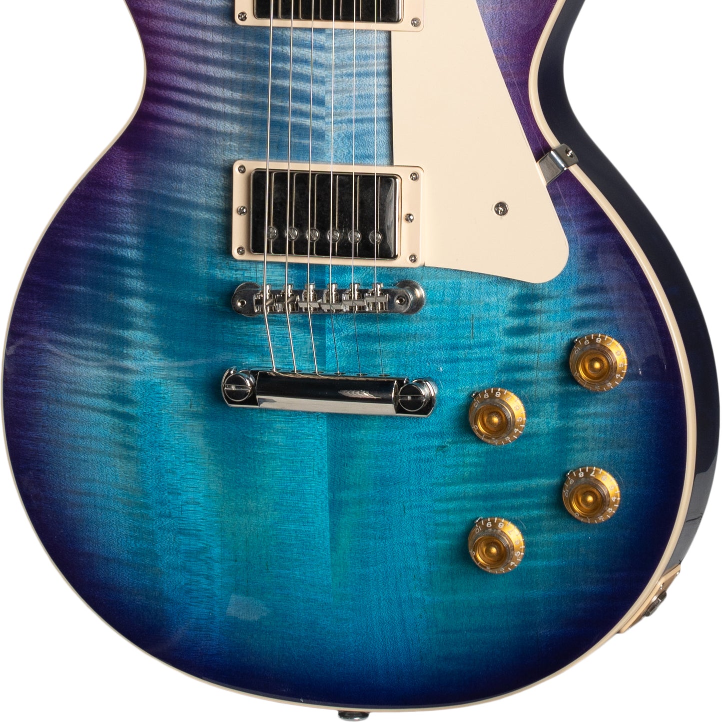 Gibson Les Paul Standard 50s Figured Top Electric Guitar - Blueberry Burst