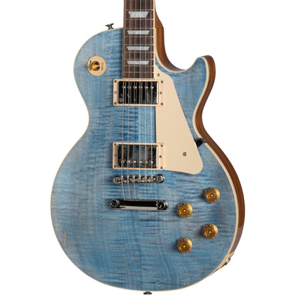 Gibson Les Paul Standard 50s Figured Top Electric Guitar - Ocean Blue