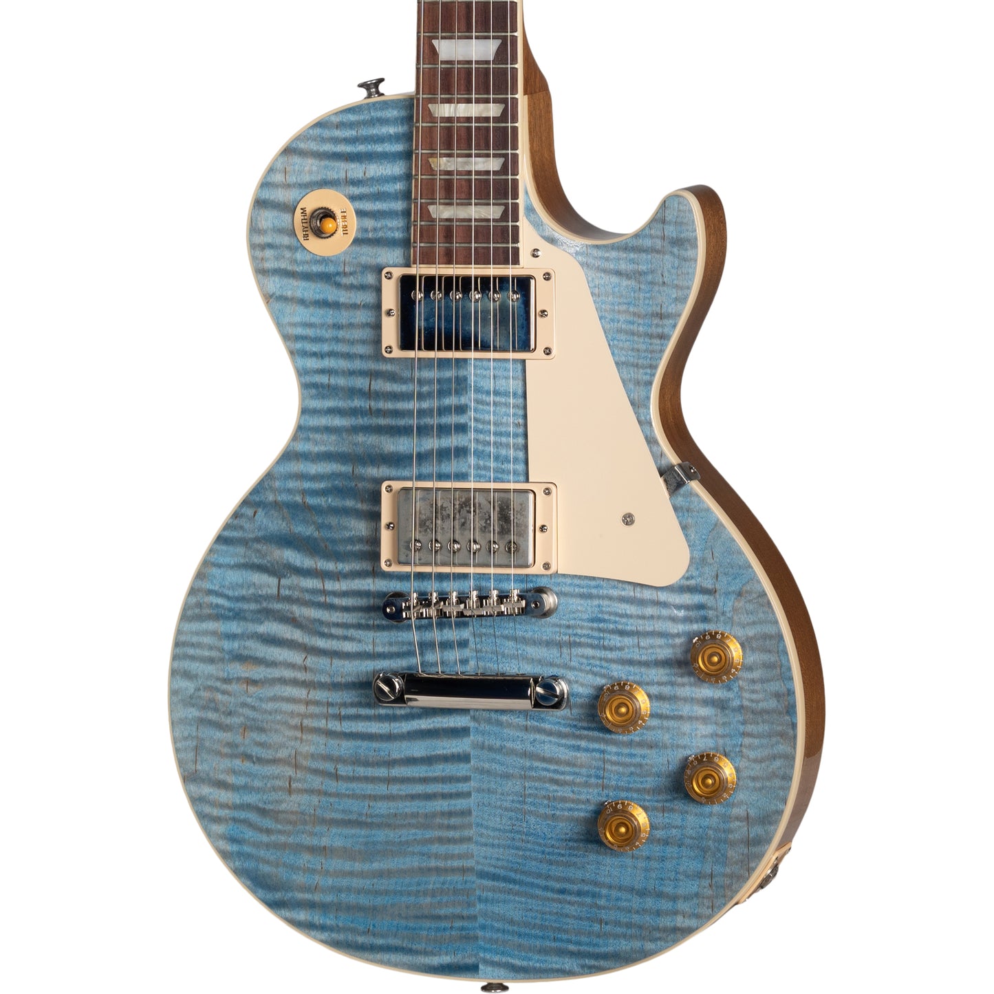 Gibson Les Paul Standard 50s Figured Top Electric Guitar - Ocean Blue