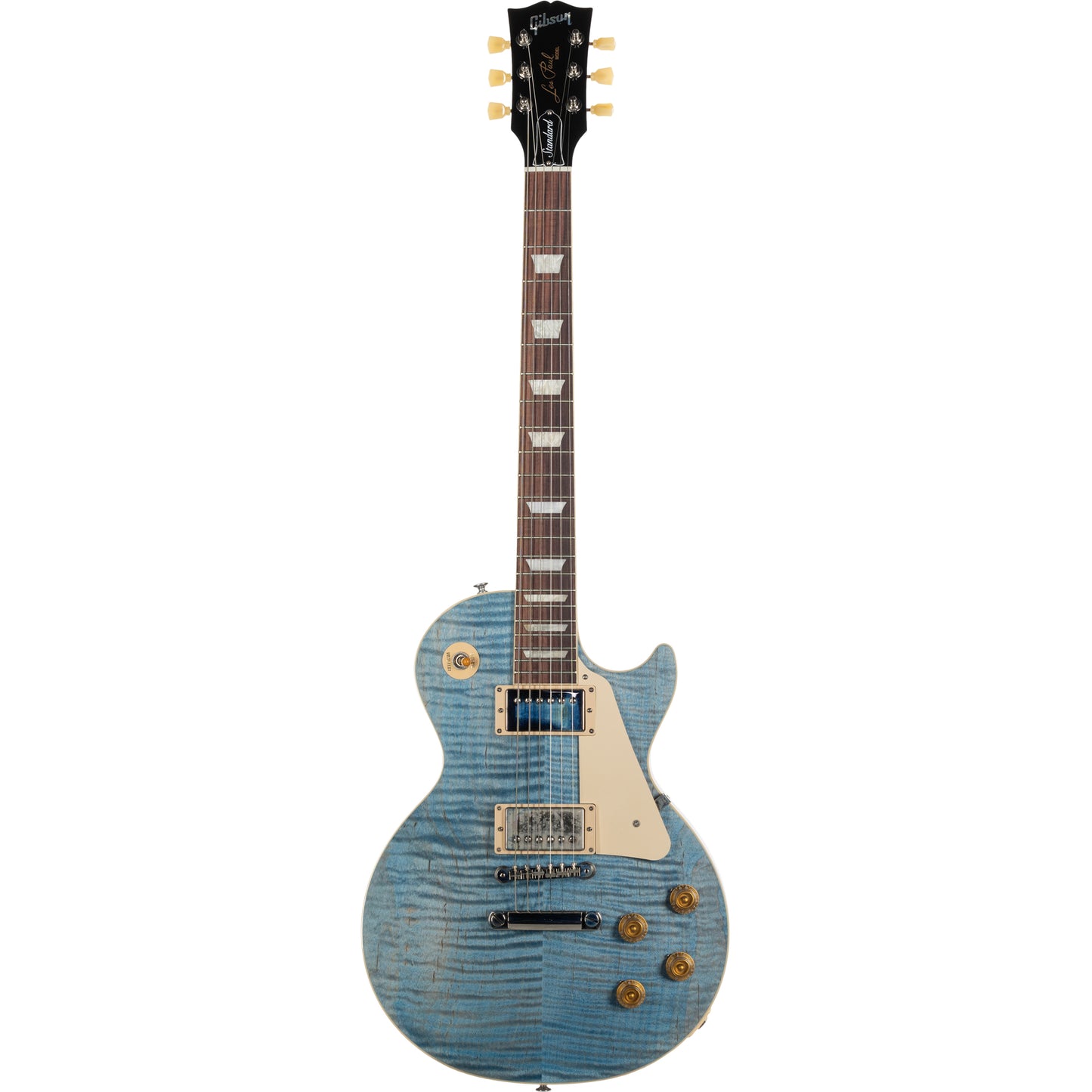 Gibson Les Paul Standard 50s Figured Top Electric Guitar - Ocean Blue