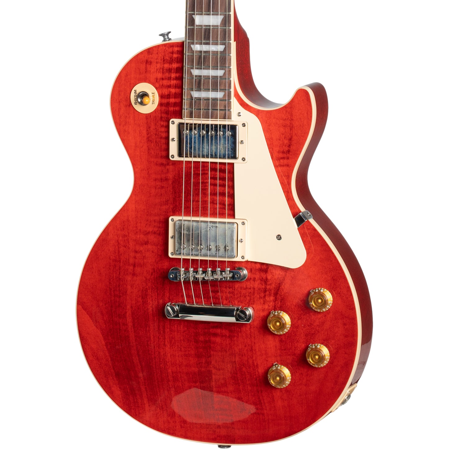 Gibson Les Paul Standard 50s Figured Top Electric Guitar - 60s Cherry