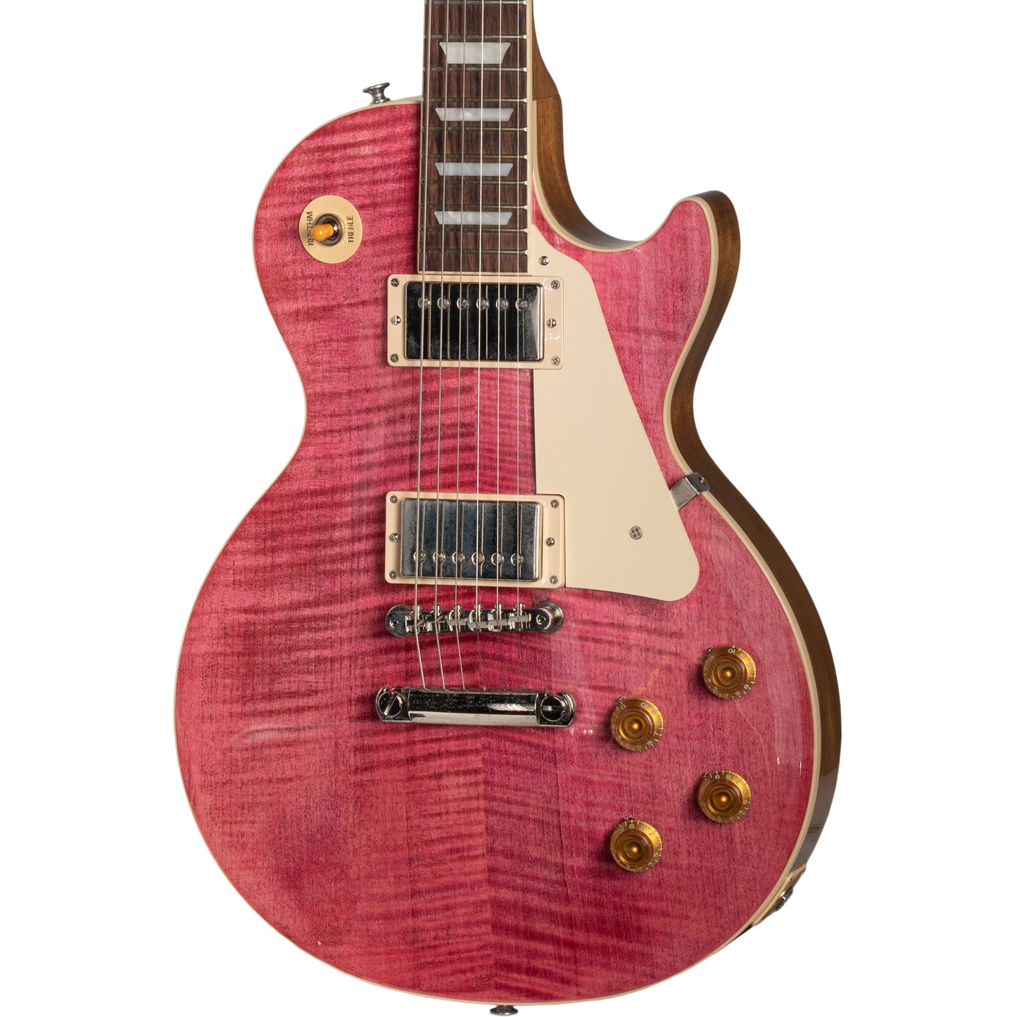 Gibson Les Paul Standard 50s Figured Top Electric Guitar - Translucent Fuchsia