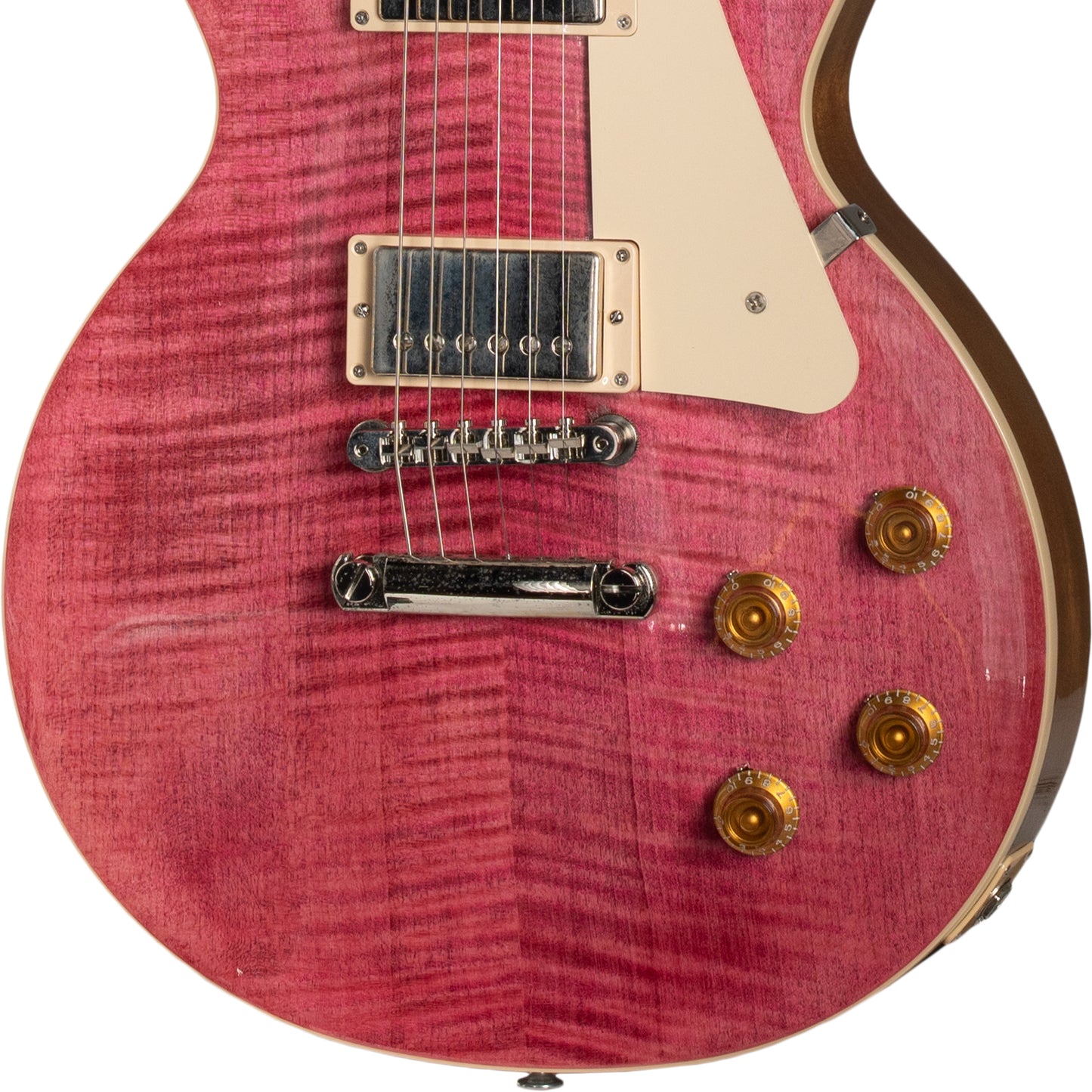 Gibson Les Paul Standard 50s Figured Top Electric Guitar - Translucent Fuchsia