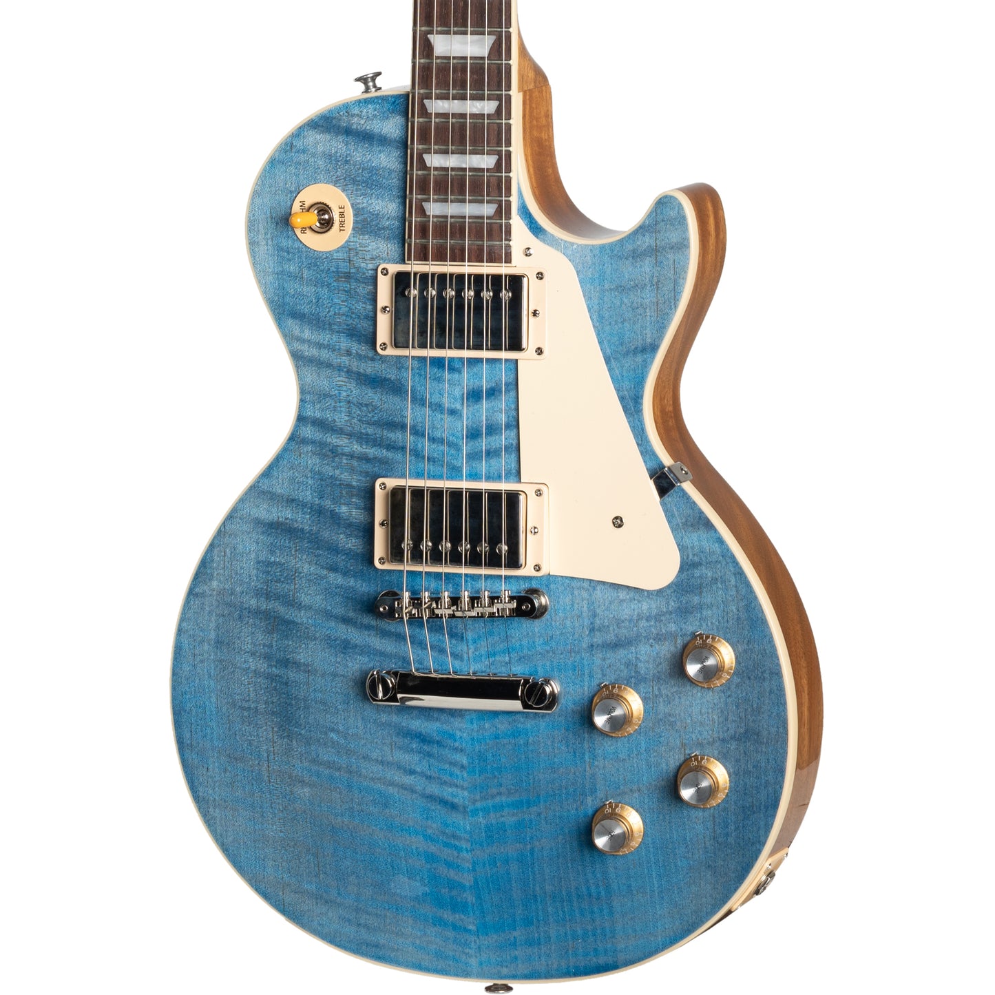 Gibson Les Paul Standard 60s Figured Top Electric Guitar - Ocean Blue