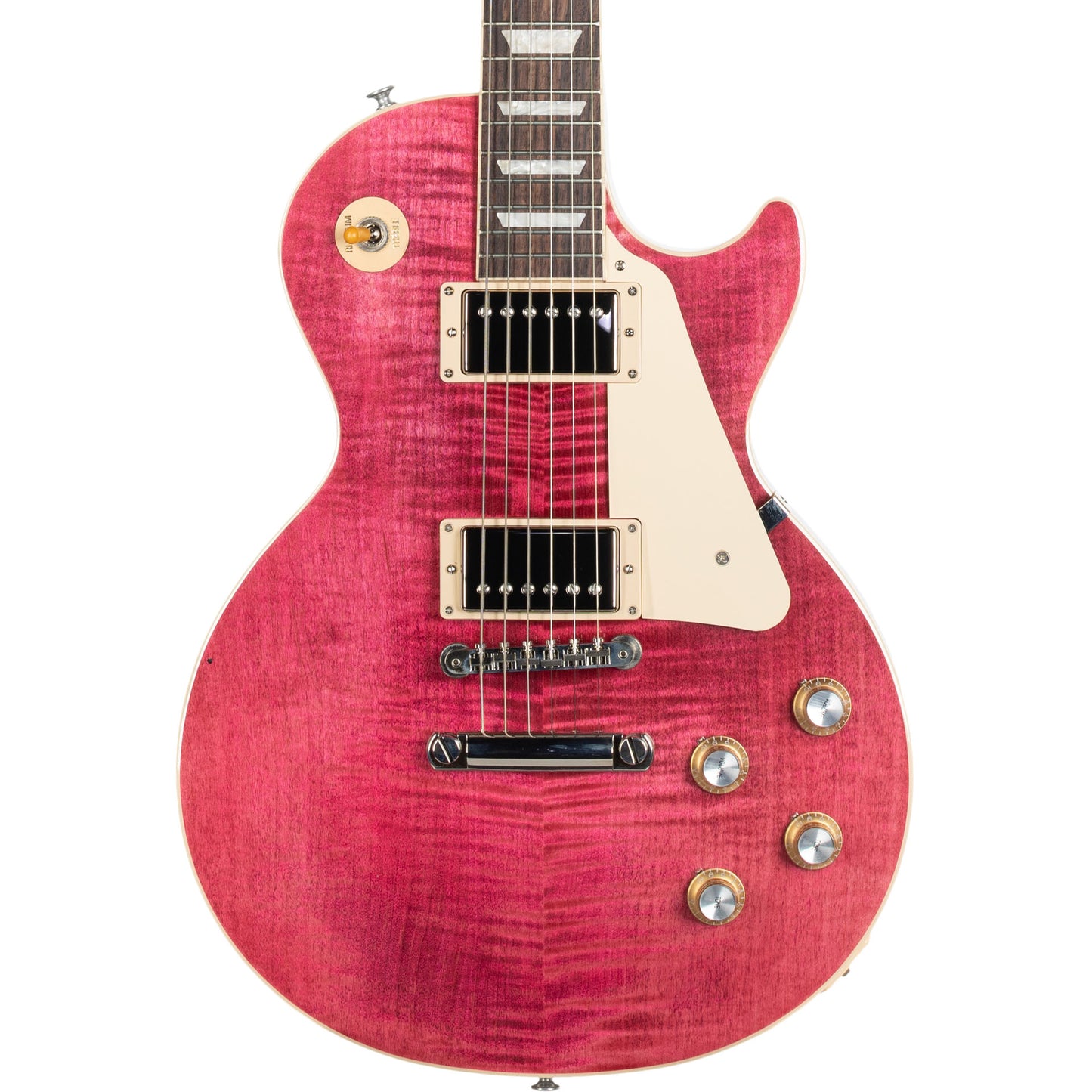 Gibson Les Paul Standard 60s Figured Top Electric Guitar - Translucent Fuchsia