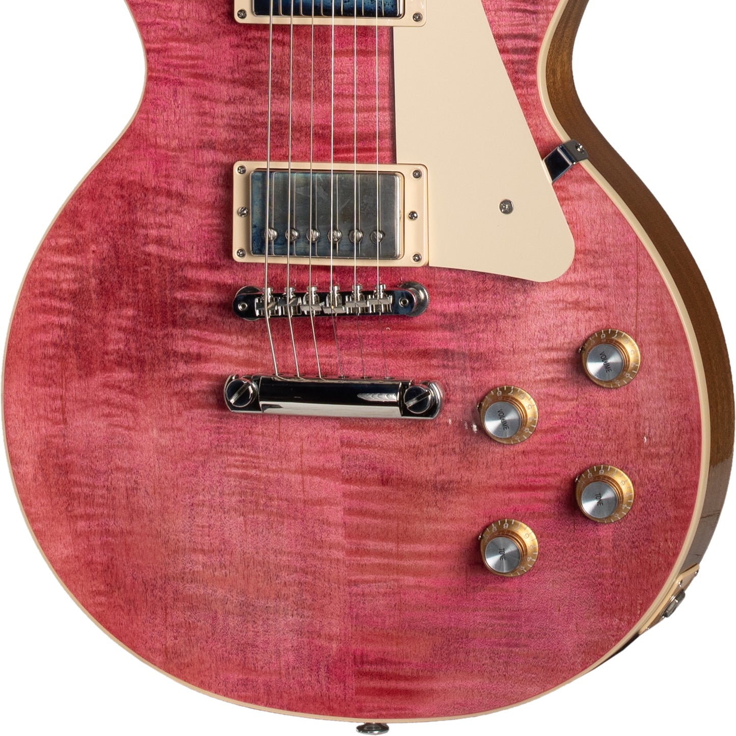 Gibson Les Paul Standard 60s Figured Top Electric Guitar - Translucent Fuchsia