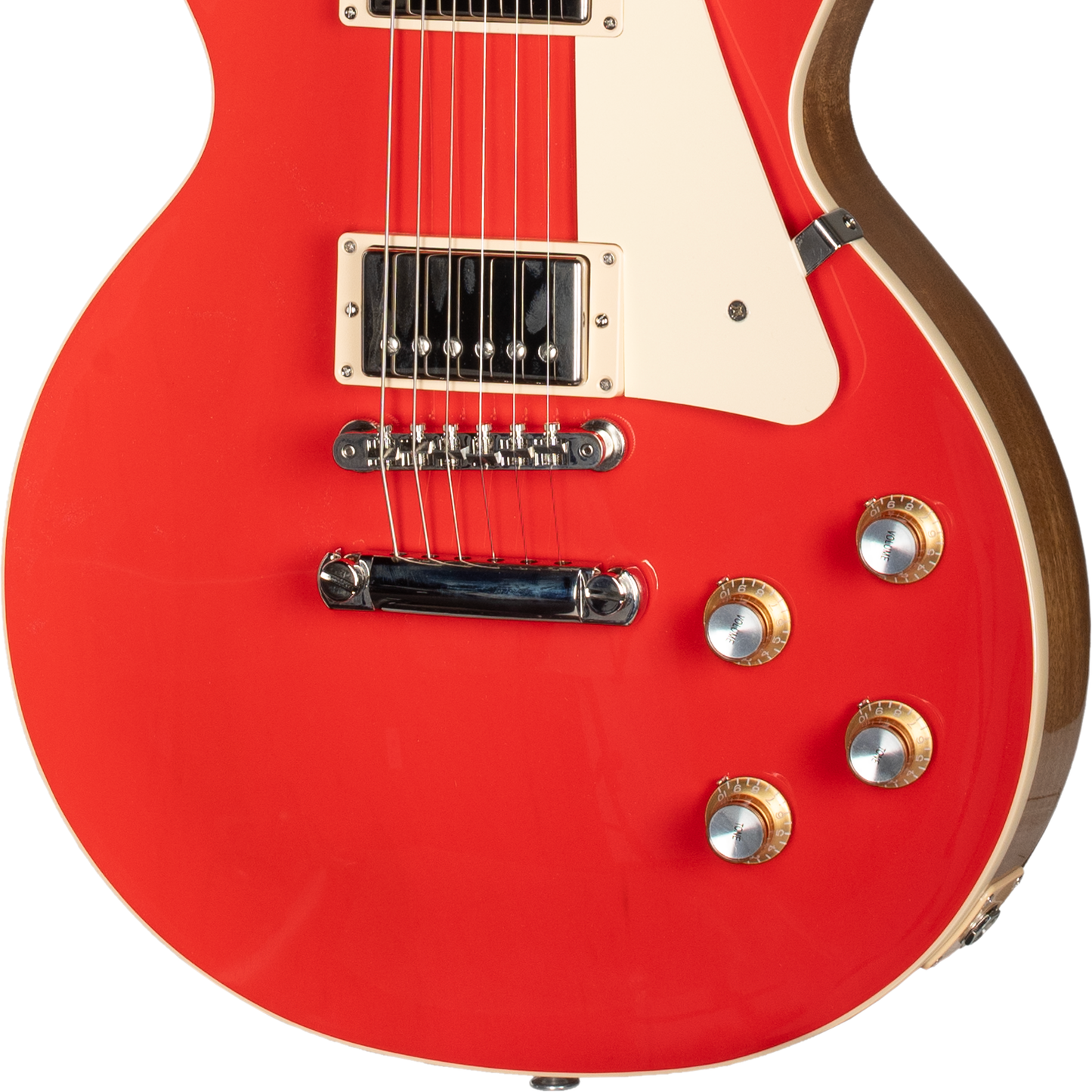 Gibson Les Paul Standard 60s Plain Top Electric Guitar - Cardinal Red Top