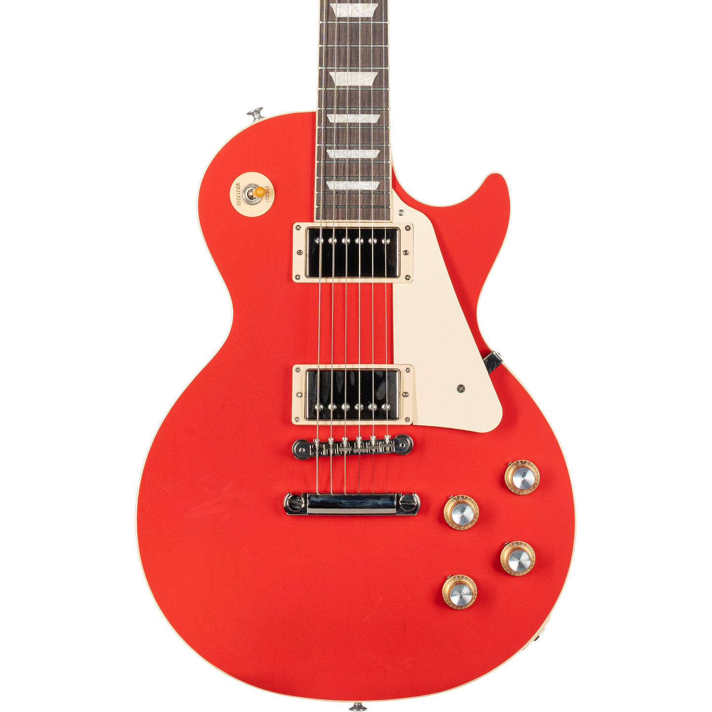 Gibson Les Paul Standard 60s Plain Top Electric Guitar - Cardinal Red Top