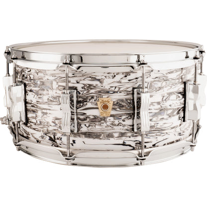 Ludwig Classic Maple 6.5x14 Limited Edition Snare Drum - White Abalone