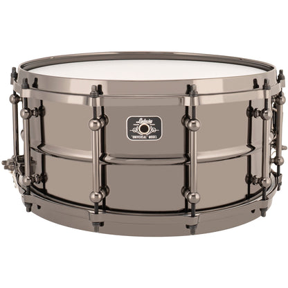 Ludwig Universal Series 6.5x14 Brass Snare Drum - Black Brass