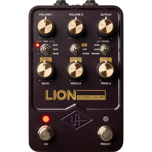 Universal Audio Lion ‘68 Super Lead Amp Pedal