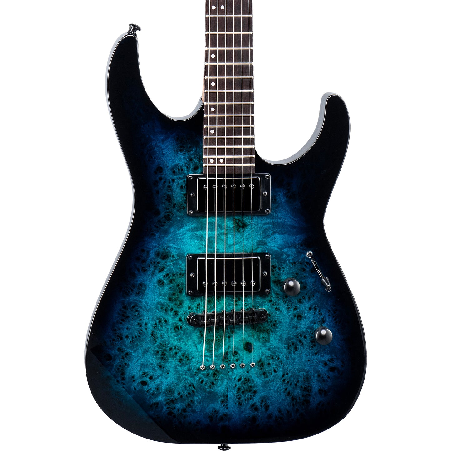 ESP LTD M-200DX Electric Guitar, Blue Burst