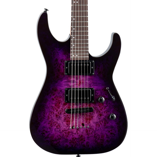 ESP LTD M-200DX Electric Guitar, Purple Burst