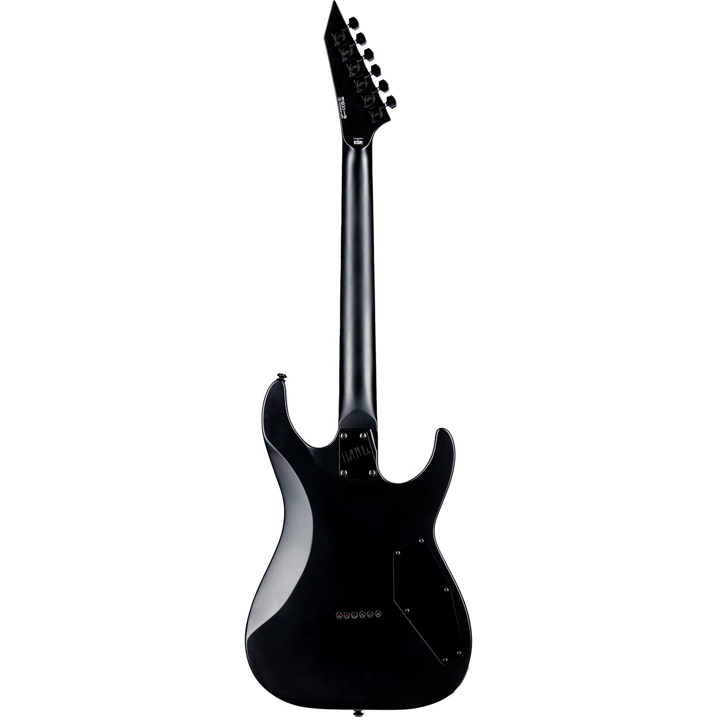 ESP LTD M-201HT Left Handed Electric Guitar, Black Satin