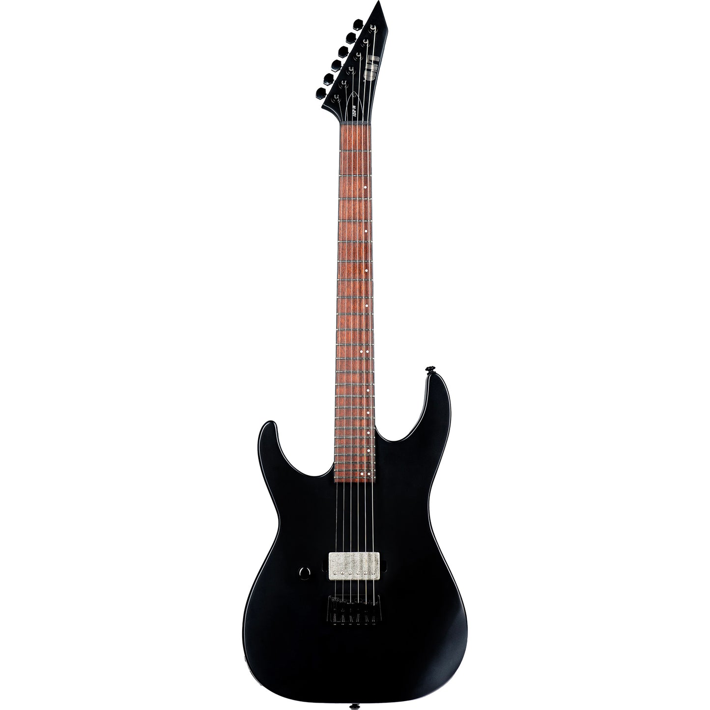 ESP LTD M-201HT Left Handed Electric Guitar, Black Satin