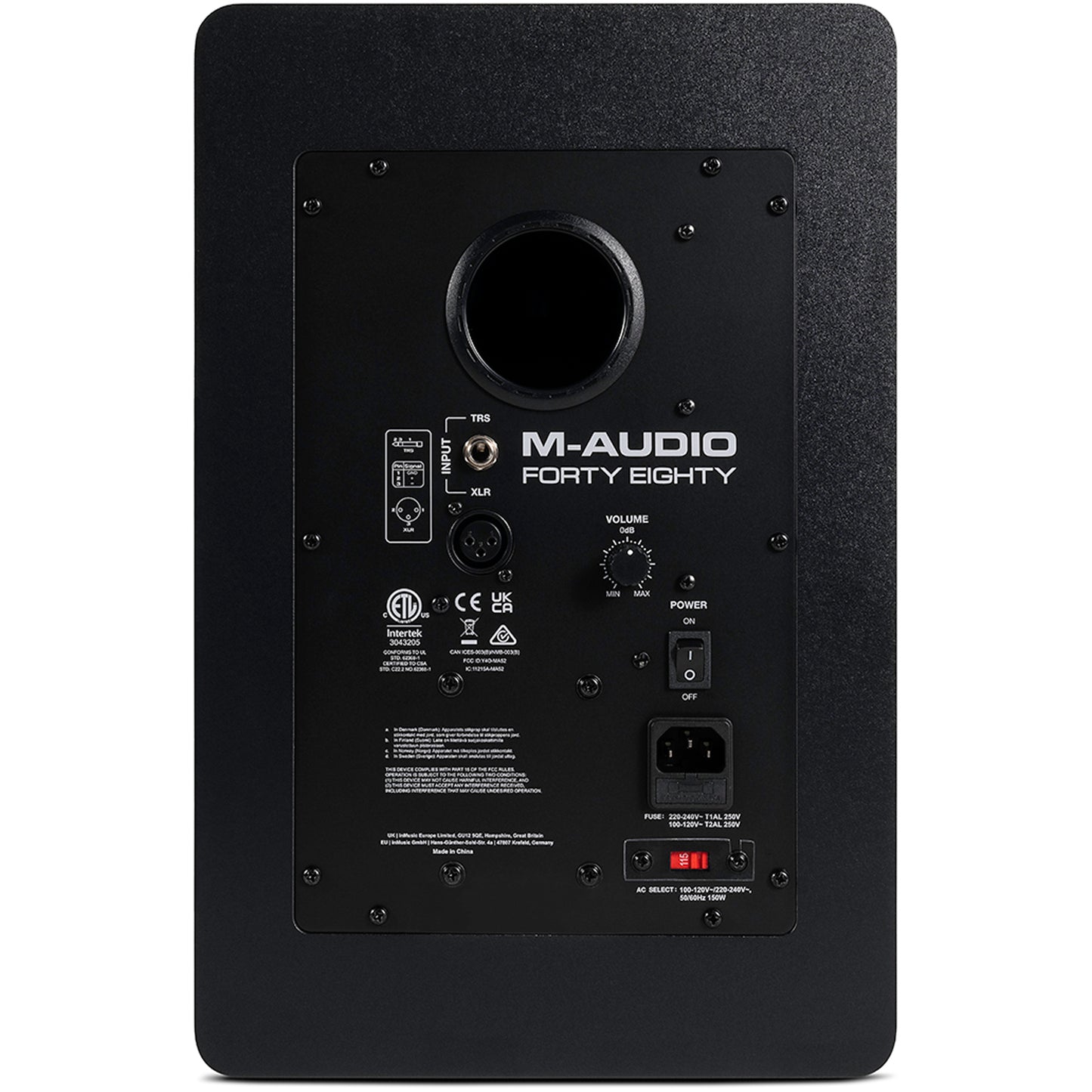 M Audio Forty Eighty 8” Powered Studio Monitor with Built in DSP