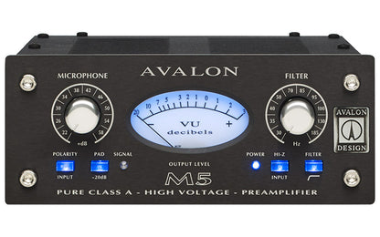 Avalon M5 Pure Class A Microphone Preamplifier - Black (M5-B)