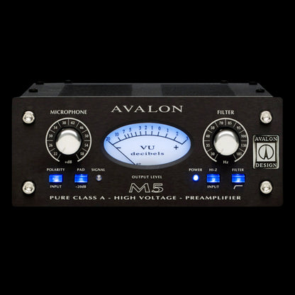 Avalon M5 Pure Class A Microphone Preamplifier - Black (M5-B)