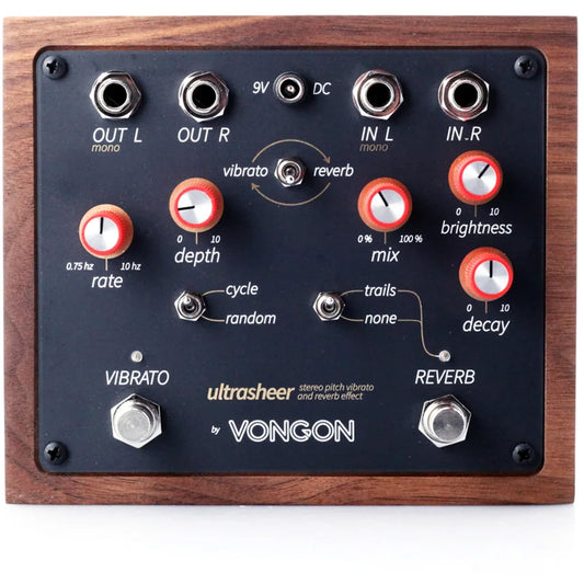 Vongon Ultrasheer - Stereo Pitch Vibrato and Reverb Effect