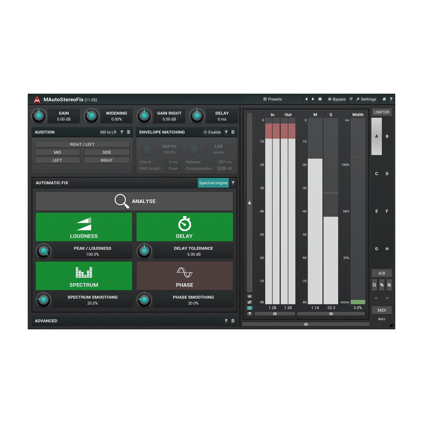 MeldaProduction MAutoStereoFX Plug-In