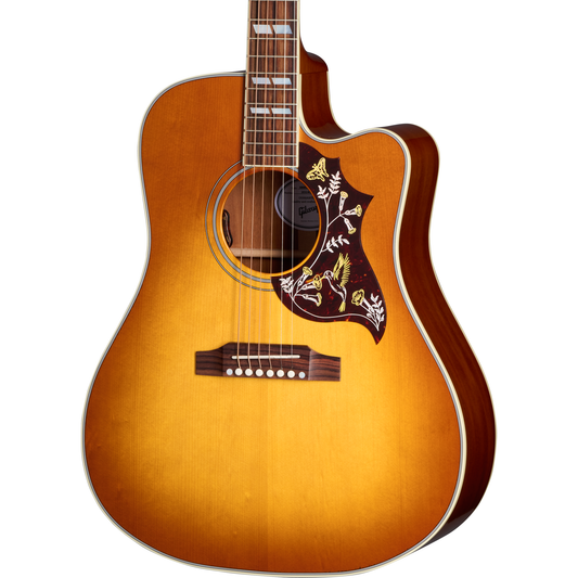 Gibson Hummingbird Standard EC Acoustic Electric Guitar - Heritage Cherry Sunburst