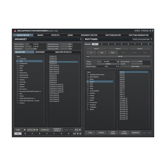 MeldaProduction MDrummer Large Virtual Instrument