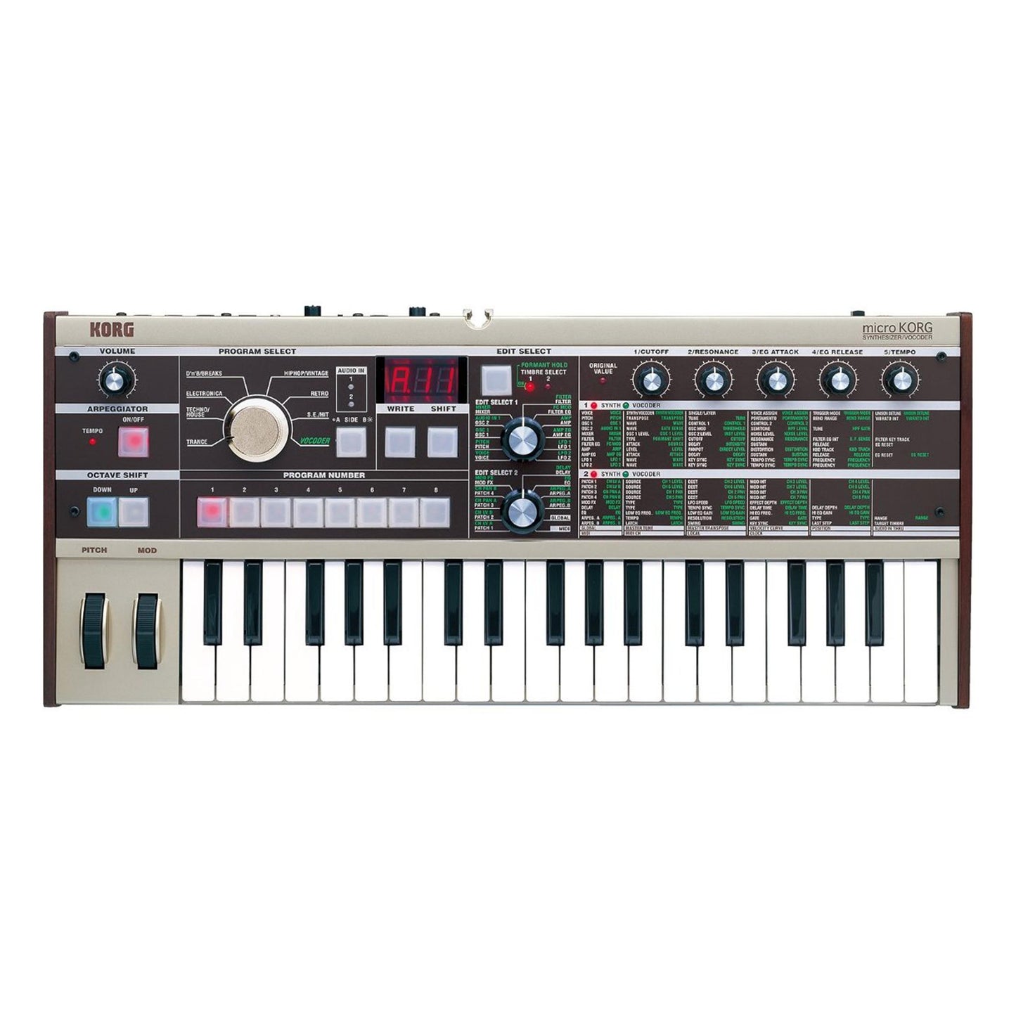 Korg MicroKORG Synthesizer/Vocoder