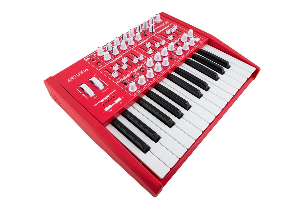 Arturia MiniBrute Red Special Edition Full-Blast Analog Synthesizer